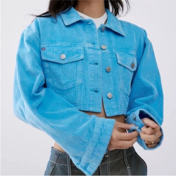 Urban Outfitters Jackets & Blazers - **NWT** Urban Outfitters Corduroy Cropped Jacket